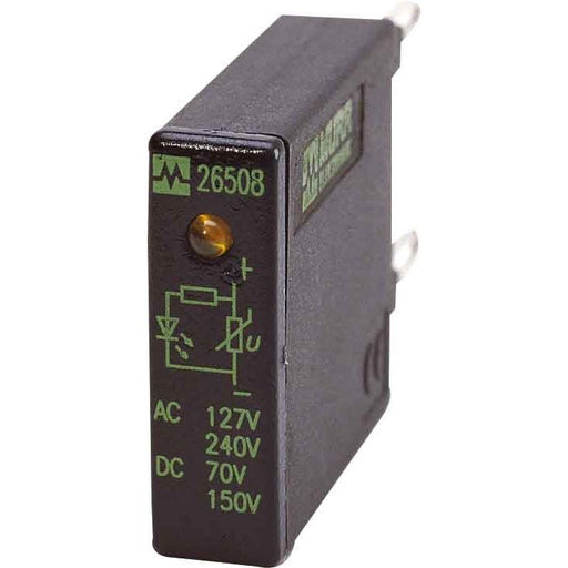 Murrelektronik - Baustein für Schutzbeschaltung Schaltgerätentstörmodul 26504 24-48V V-S00 LED
