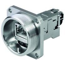 Telegärtner - Modularer Steckverbinder TOC Flanschset IP68 Cat.6A 100007379 AMJ-S Modul T568B