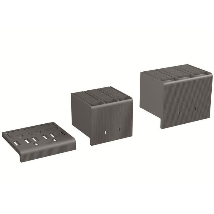 ABB Stotz S&J - Abdeckkappe für Hauptleitungsklemme Klemmenabdeckung HTC XT4 4P (VE2)