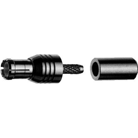 Telegärtner - Koax-Steckverbinder MCX-Kabelstecker cr/cr 100024976 G3 (RG-178B/U) − 5 Stück