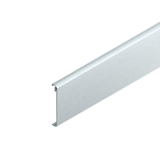 Niedax - Oberteil für Geräteeinbaukanal/Installationssäule Alu-Deckel GDAR 78 N kannelliert − 24 Meter