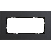 Gira - Abdeckrahmen 2fach 1002226 anthrazit