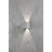Gnosjö Konstsmide AL - Decken-/Wandleuchte LED-Wandleuchte 7959-310 grau