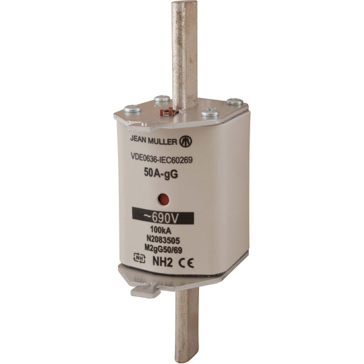 Müller - Messersicherung NH-Sicherung 2-160A-GL-690 M2GG/160/690 − 3 Stück