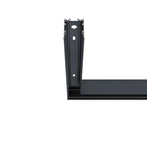 Zumtobel - Mechanisches Zubehör/Ersatzteile für Leuchten Eck-Kanal f.LED-Lichtlinie SLN2-C CL MSC L545BK schwarz