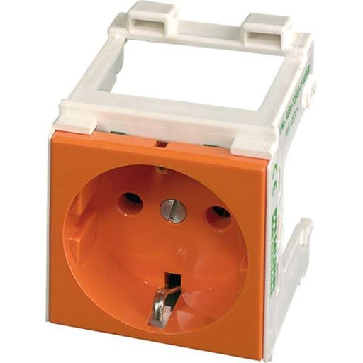 Murrelektronik - Steckdose Reiheneinbau Schaltschranksteckdose 4000-72000-0140000 VDE 250VAC/16A orang