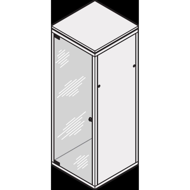 Schroff - Tür/Bedientableau (Schaltschrank) Glastür 22117237