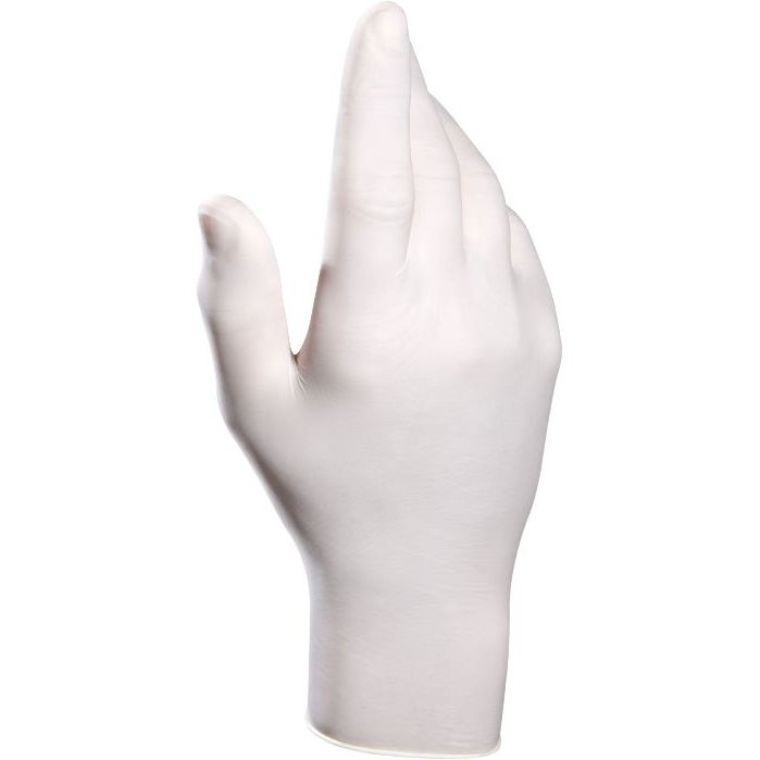 MAPA - Einweghandschuh Einmalhandschuh Solo 988 9 Naturlatex − 10 Stück