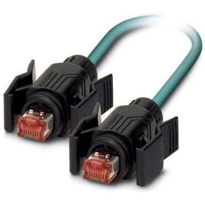Phoenix Contact - Patchkabel Kupfer Industrie Netzwerkkabel VS-IP67/B-I #1406289 CAT5e, RAL5021