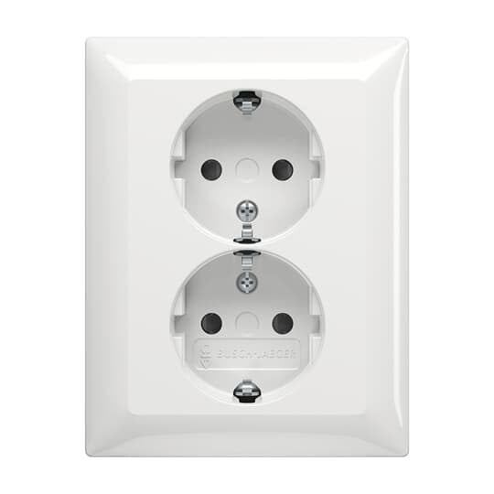 Busch-Jaeger - Steckdose SCHUKO-Doppelsteckdose 202 EUJRB-914