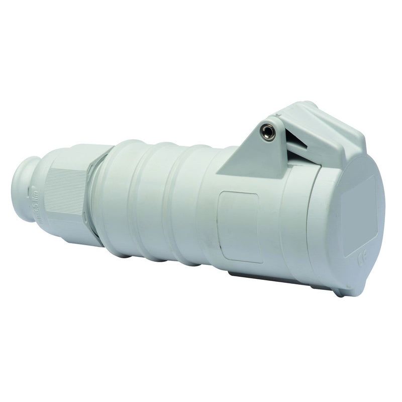 Bals Elektrotech - CEE-Kupplung (IEC 60309) Kupplung 310044 5p >50V grau 1h
