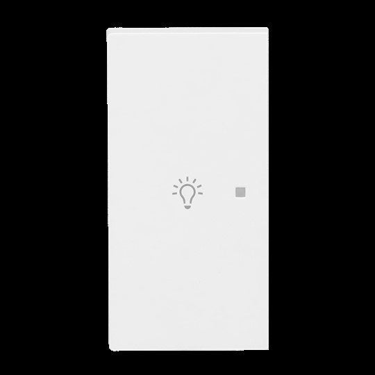 Busch-Jaeger - Bussystem-Tastwippe Wippe 2-fach links m. Sym. 6231-21-44M Licht