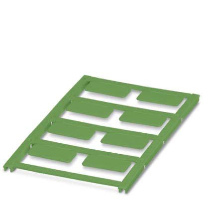 Phoenix Contact - Kennzeichnungsmaterial Kunststoffschild UC-EMLP (27X12,5) GN grün, 27x12,5mm − 10 Stück