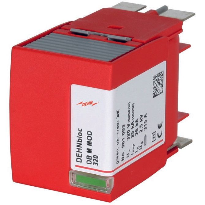 DEHN - Blitzstromableiter für Energietechnik Blitzstromableiter DB M MOD 320 koordiniert Typ 1