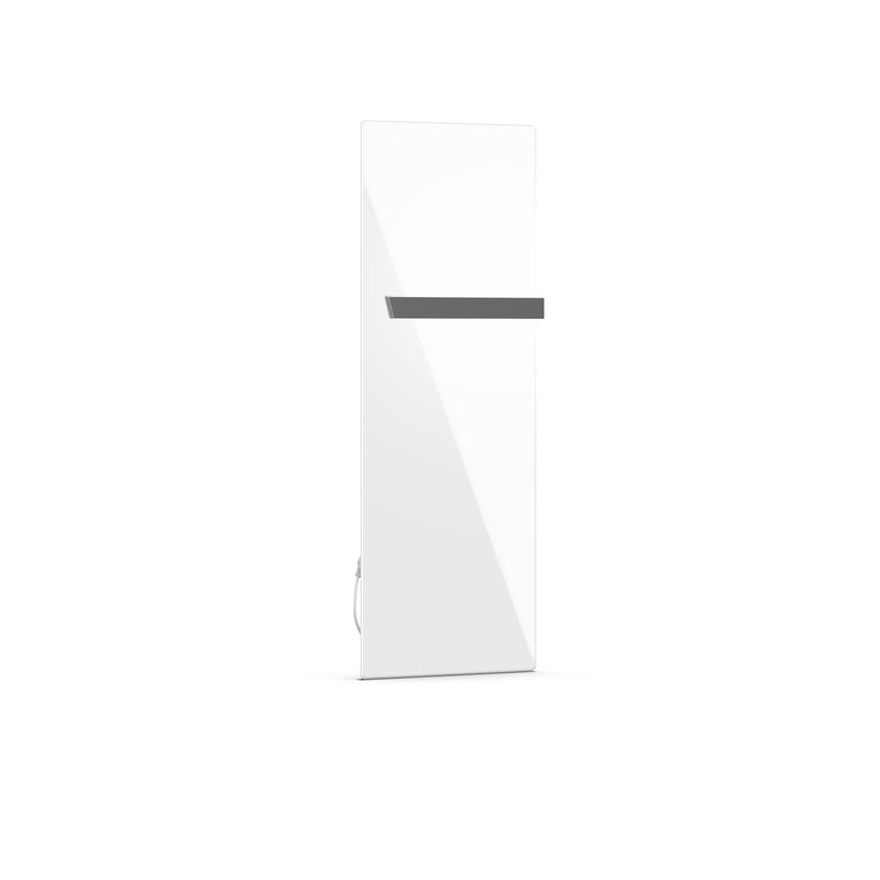 Etherma - Infrarot-Strahlungspaneel Badinfrarotheizung, Glas LAVABATH3-GL-400-PW reinweiß 130x50cm