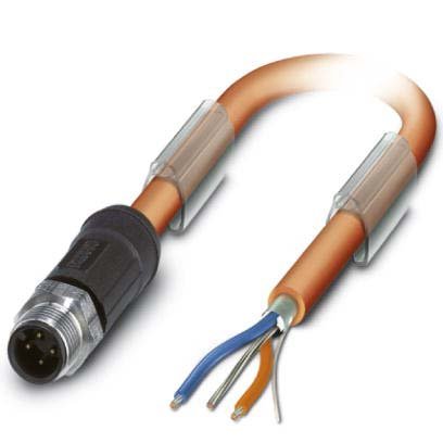 Phoenix Contact - Konfektioniertes Sensor-Aktor-Kabel Bussystem-Kabel SAC-4P-M12MS#1431186