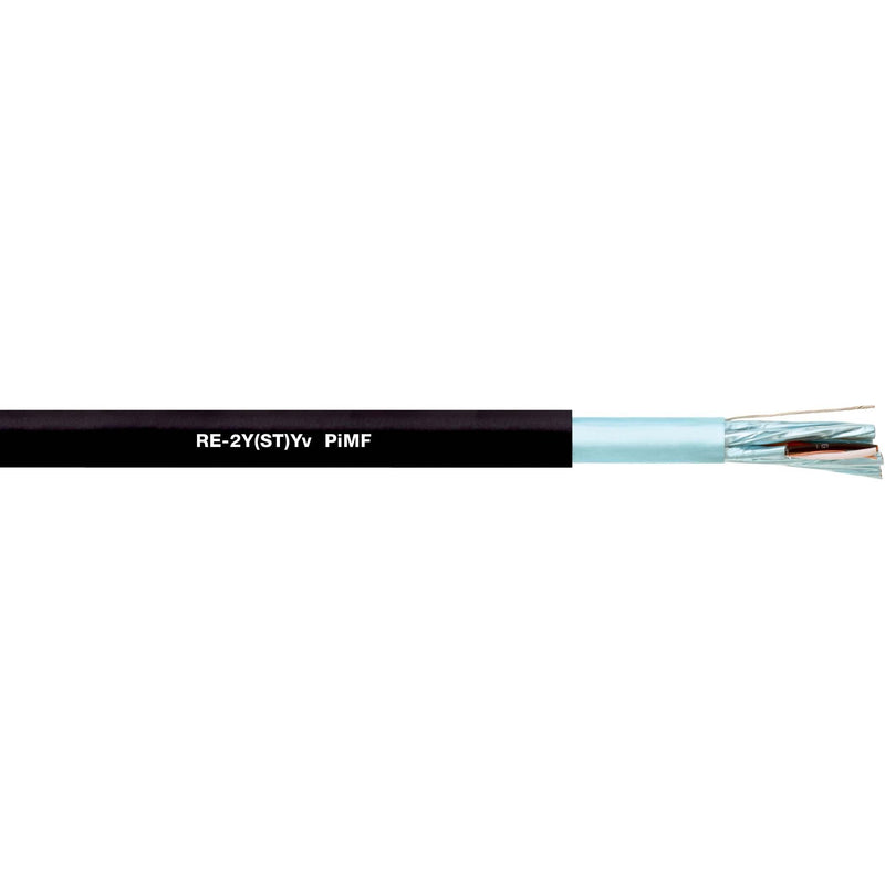 Lapp Kabel&Leitung - Daten- und Kommunikationskabel UNITRONIC RE-2Y(ST)YV PIMF 0032448/500 2X2X0,5 BK − 500 Meter