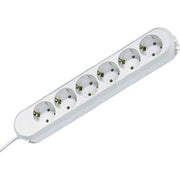 Bachmann - Mehrfachsteckdose Tischsteckdose 6f. 381.249K 5,00m ws