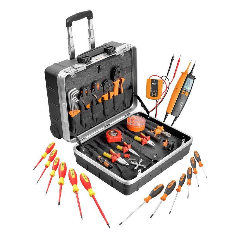 Weidmüller - Werkzeugset Werkzeugkoffer TOP CASE ELEC B:465mm,Höhe:255mm