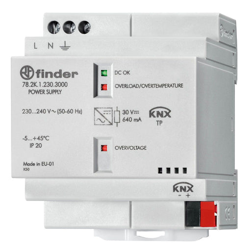 Finder - Bussystem-Spannungsversorgung Schaltnetzteil 78.2K.1.230.3000 KNX 30 V