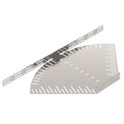 OBO Bettermann - Bogen für Kabelrinne Bogen, winkelverstellbar RB W 650 A2 60x500 rostfrei