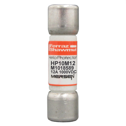 Mersen - Zylindrische Sicherung Sicherungseinsatz zyl. PV HP10M12 10x38 gPV 12A/1000V − 10 Stück