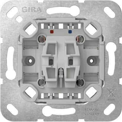 Gira - Taster Wipptaster Schließer 387000 N-Kl. o.Kr. Einsatz