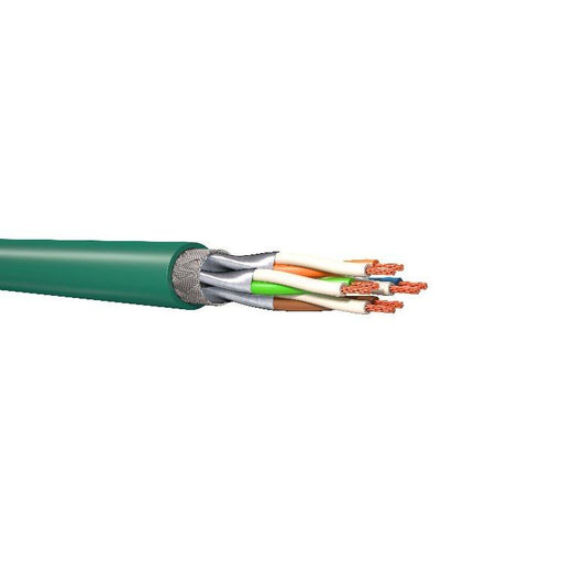 KERPEN DATACOM - Daten- und Kommunikationskabel MegaLine F6-90 4P flex HF grün T1000 S/FTP AWG27/7 − 1000 Meter