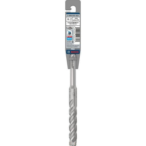 Bosch - Bohrer PRO SDS plus-5X 2608833822 Hammerbohrer 15 x