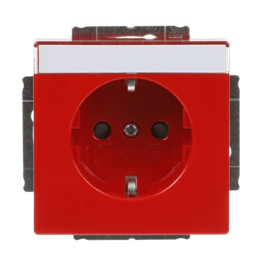 Busch-Jaeger - Steckdose SCHUKO Steckdosen-Einsatz 20 EUCNB-12-82 rot RAL3020