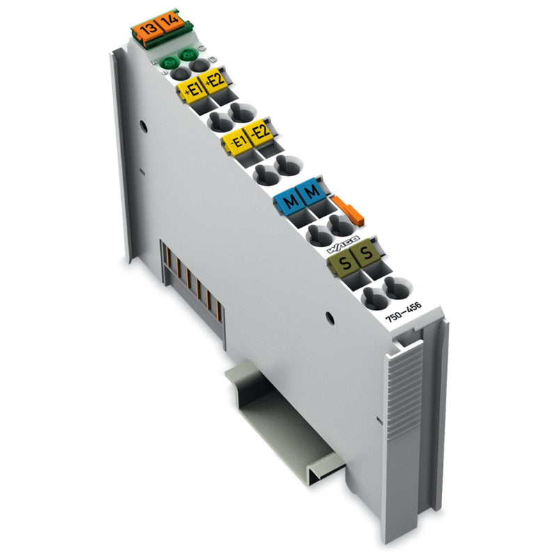 WAGO - Feldbus, Dez. Peripherie - Analoges Ein-/Ausgangs-Modul Analog Eingangsklemme 750-456 2-Kanal, +-10V
