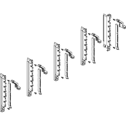 ABN - Verteilerfeld für Installationsverteiler Sammelschienen-Modul MTS42505 tief 4FB/2RE