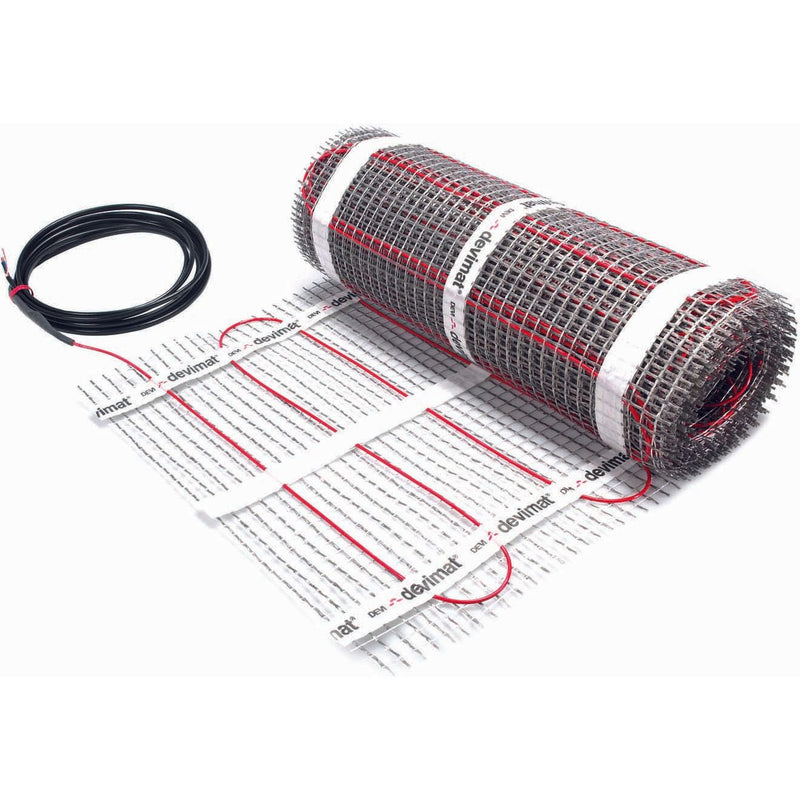 Danfoss - Elektrische Flächenheizung Dünnbett-Heizmatte DTIR 2m 150W/qm 1qm