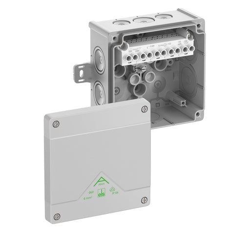Spelsberg - Dose, Gehäuse für Montage auf der Wand/Decke Abzweigkasten Abox 060 AB-6² IP66, 6qm