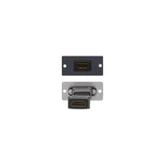 Kramer - Kommunikationstechnik-Adapter Wandplatten-Einsatz W-H(W-HDMI)(B) W-HDMI Wall,sw