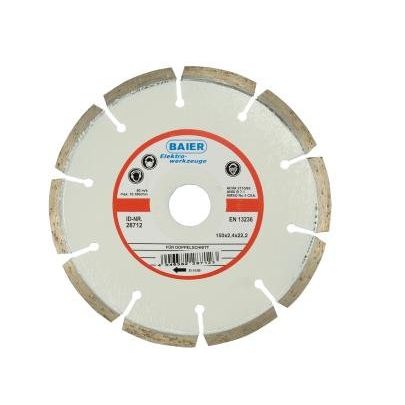 Baier Maschinenfabrik - Trenn-/Schleifscheibe Diamanttrennscheibe 46516 D=185mm weiß
