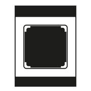 Jung - Übergangsadapter für Installationsschalterprogramme Zwischenrahmen aws LS 961 Z WW zur Montage