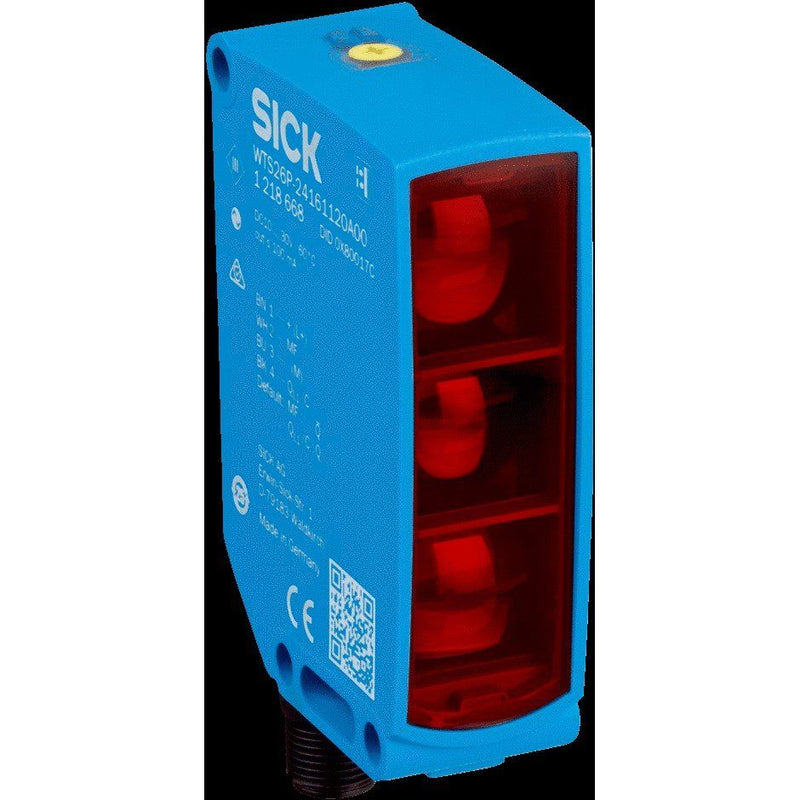 Sick - Lichttaster mit Hintergrundausblendung Kompakt-Lichtschranke WTS26I-24161120A00