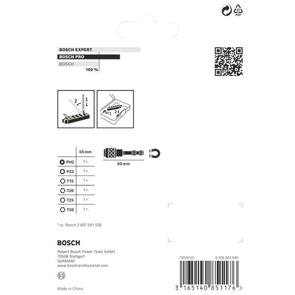 Bosch - Bit-Set PRO Impact Set mit Quick 2608522327 Change-Bithalter und