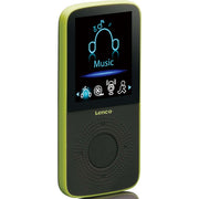 LENCO - MP3-Player portable MP4-Player m.Schrittzähler Podo-153 lime 4GB