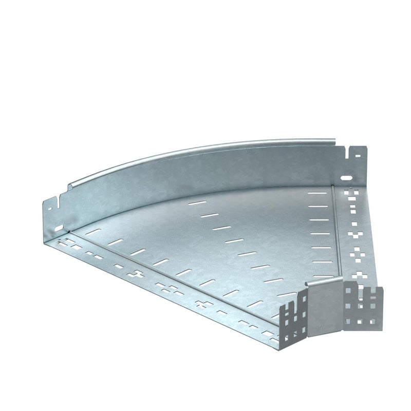 OBO Bettermann - Bogen für Kabelrinne Bogen 45 Grad RBM 45 850 FT 85x500mm