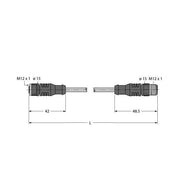 Turck - Konfektioniertes Sensor-Aktor-Kabel RFID-Leitung RK4.5T-50 #8035246 Standard