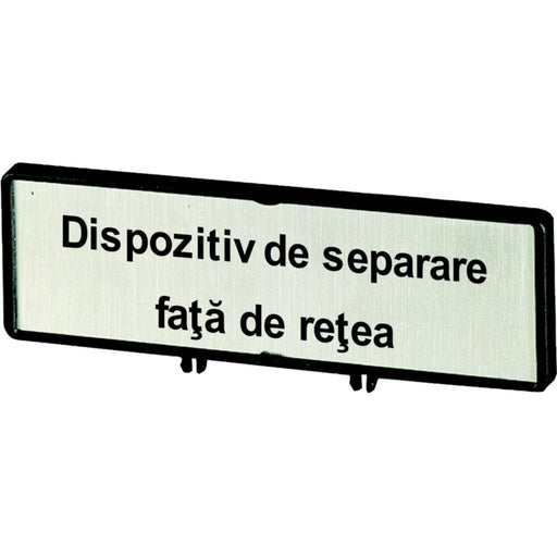 Eaton - Zubehör/Ersatzteile für Niederspannungs-Schalttechnik Träger mit Schild ZFSNT73-P3 T5 T5B P3 88x27mm
