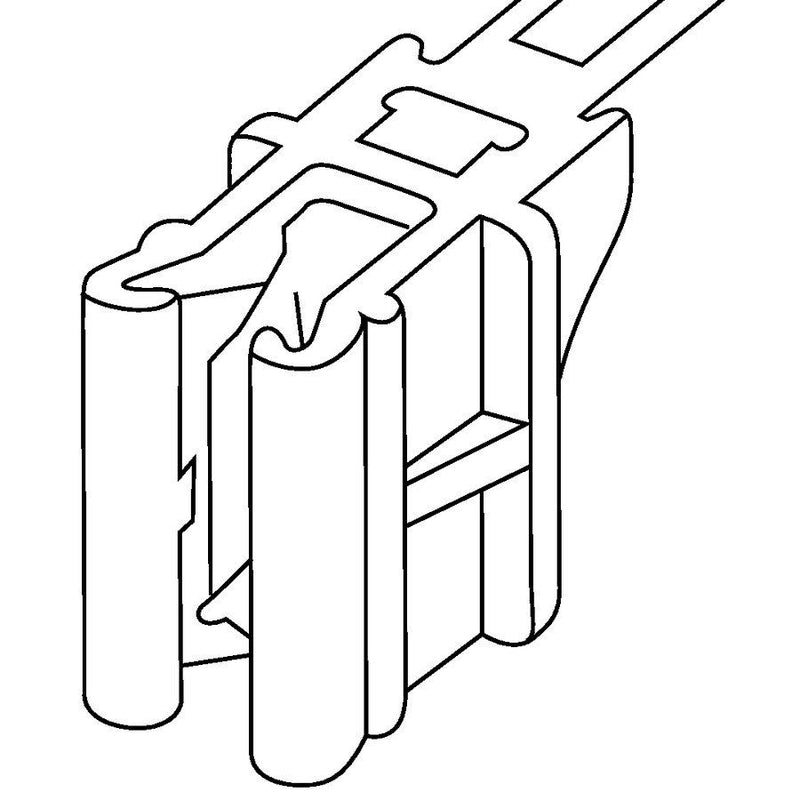 HellermannTyton - Kabelbinder Befestigungsbinder 148-00200(500) 160x4,6 mm − 500 Stück