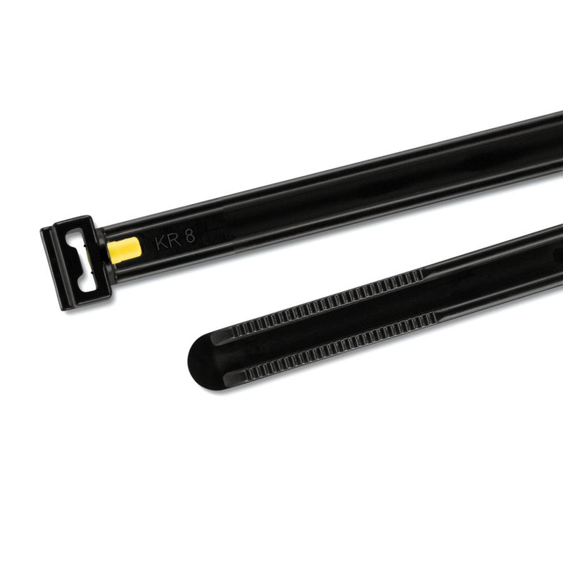 HellermannTyton - Kabelbinder 121-63580(50) 360x6,1 mm, schwarz − 50 Stück