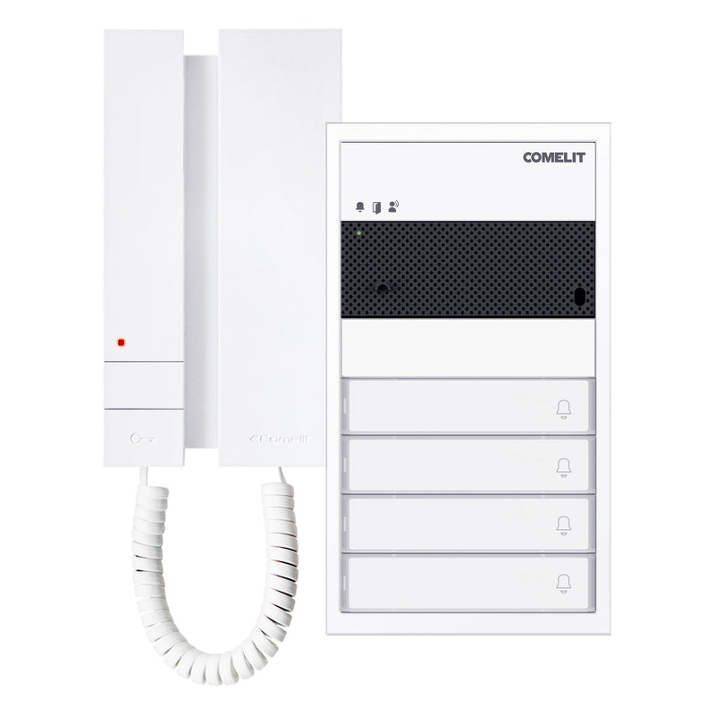 Comelit - Türsprech-Set Paketlösung Ultra Audio KAU2204 AP, 4WE Mini