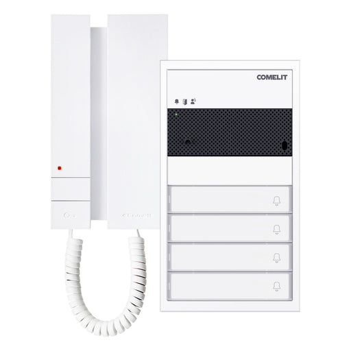 Comelit - Türsprech-Set Paketlösung Ultra Audio KAU2204 AP, 4WE Mini