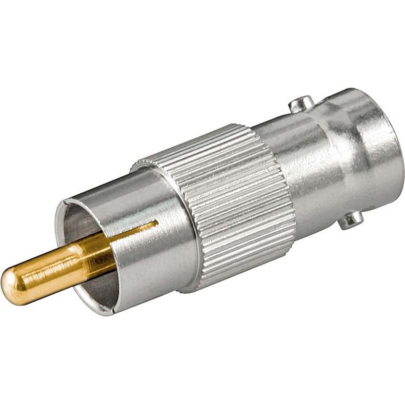 Goobay - Koax-Kupplung Adapter BNC auf Cinch 11355 Buchse/Stecker