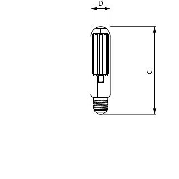 Philips Lighting - LED - Lampe/Multi - LED LED - Lampe E40 MASLED SON #24039100 740 − 6 Stück
