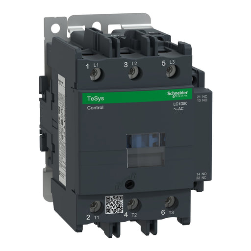 Schneider Electric - Leistungsschütz zum Schalten von Wechselstrom Leistungsschütz LC1D80U5 3-polig, 1S, 1Ö